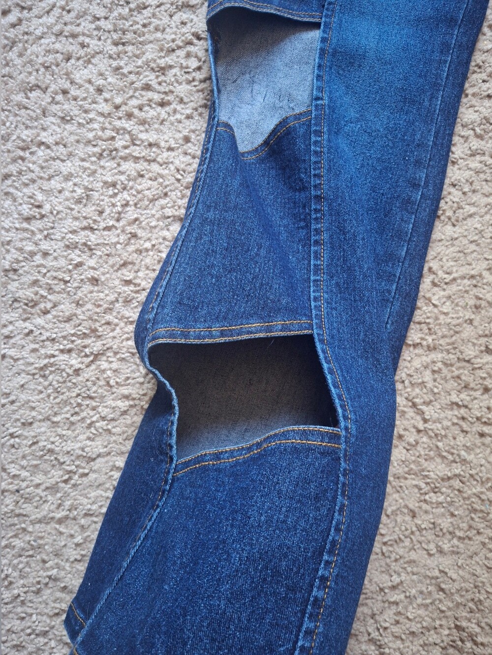 Y2k Vintage Baby Phat Cut Out Flare Jeans - Picture 2 of 5